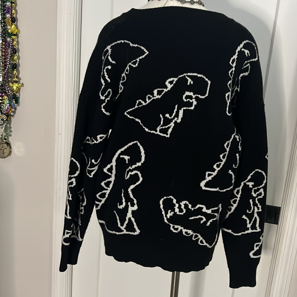 T-Rex Blue Dragon Sweater - Picture 6 of 10